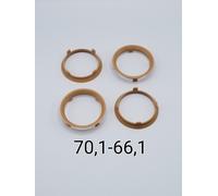 Kit 4 Anelli di Centraggio Tutte Le Misure Cerchi - Mozzo CERCHI AFTERMARKET