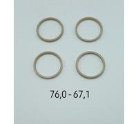 Kit 4 Anelli di Centraggio Tutte Le Misure Cerchi - Mozzo CERCHI AFTERMARKET