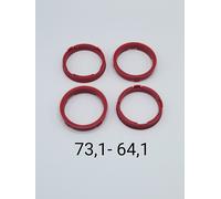 Kit 4 Anelli di Centraggio Tutte Le Misure Cerchi - Mozzo CERCHI AFTERMARKET
