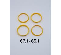 Kit 4 Anelli di Centraggio Tutte Le Misure Cerchi - Mozzo CERCHI AFTERMARKET
