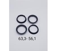 Kit 4 Anelli di Centraggio Tutte Le Misure Cerchi - Mozzo CERCHI AFTERMARKET