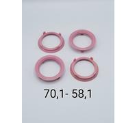 Kit 4 Anelli di Centraggio Tutte Le Misure Cerchi - Mozzo CERCHI AFTERMARKET