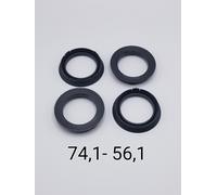 Kit 4 Anelli di Centraggio Tutte Le Misure Cerchi - Mozzo CERCHI AFTERMARKET