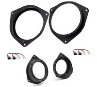 Kit 4 Anelli e Cavi Adattatori Casse Altoparlanti ANT+POST per FIAT TIPO II