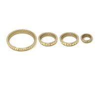 Kit 4 anelli spartifiamma per cucina a gas Smalvic