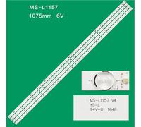KIT 4 BARRE LED TV AKAI MS-L1157-V4 / E479275 / SONOKO SNKLE5566UDS 6v