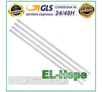 KIT 4 BARRE STRIP 10 LED PER TV TCL MS395D10-ZC14F-01 L40R640CTE LVF400CMDX