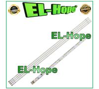 KIT 4 BARRE STRIP 46 LED PER TV 46" SHARP SLED-2011SSP46-46-GD-REV0 LCD-46LX530A