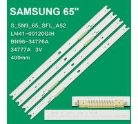 KIT 4 BARRE STRIP 52 LED TV SAMSUNG S-5N9-65-SFL BN96-34776A 34777A