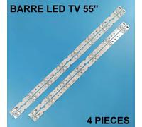 Kit 4 Barre TV LED Thomson TCL 4C-LB5507-HR03J 4C-LB5508-HR03J 55HR330M07B2