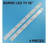 Kit 4 Barre TV LED Thomson TCL 4C-LB5507-HR03J 4C-LB5508-HR03J 55HR330M07B2