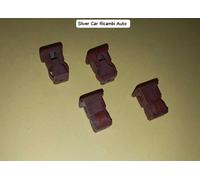 Kit 4 blocchetti fissaggio bracciolo Fiat 131/132/128/Conf. 4 PEZZI