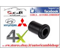 KIT 4 BOCCOLE BALESTRA POSTERIORE MITSUBISHI L 200 - PAJERO I - II (53x16x28)