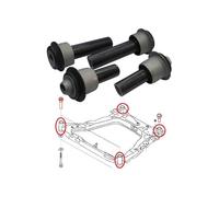 KIT 4 BOCCOLE SILENT BLOCK CULLA PONTE ASSIALE NISSAN QASHQAI RENAULT KOLEOS