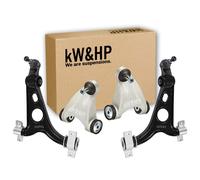 KIT 4 BRACCETTI SOSPENSIONE INFERIORI E SUPERIORI PER ALFA ROMEO 147 156 GT