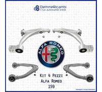 KIT 4 BRACCI ANTERIORE COMPLETO ALFA ROMEO 159 - 2005 -> 2012