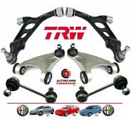 KIT 4 BRACCI SOSPENSIONE ANTERIORI SUP+INF+2 BIELLETTE TRW ALFA ROMEO 147 156 GT