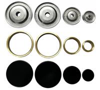 Kit 4 Bruciatori con Anelli Piattelli Spartifiamma LOFRA Made in Italy