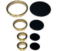 Kit 4 Bruciatori con Anelli Piattelli Spartifiamma LOFRA Made in Italy