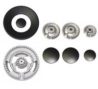 Kit 4 Bruciatori Piattelli Spartifiamma FRANKE 3 Fuochi + Tripla Corona DEFENDI