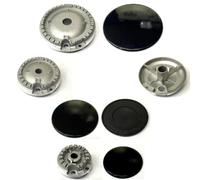 Kit 4 bruciatori + spartifiamma per cucina a gas Indesit