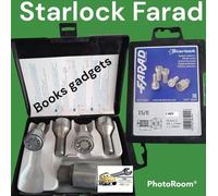 Kit 4 Bulloni Antifurto Bolt 60° con due Chiavi Esagono 17 M12X1,5 Lunghezza 25