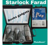 Kit 4 Bulloni Antifurto Bolt 60° due Chiavi Es. 21 M14X1,5 Lunghezza 29 Farad
