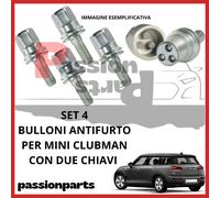Per Bmw i4 dal 2021 Kit Bulloni Antifurto Stil-Bull Farad per Cerchi in Lega