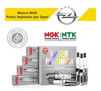 KIT 4 CANDELA NGK IFR7X7G IRIDIUM - PRIMO IMPIANTO OPEL 1.4 E 1.4 GPL