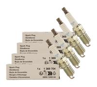 Kit 4 Candele Accensione al Platino Originali Ford Volvo 1.8 2.0 Flexifuel LPG