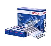 Kit 4 Candele Accensione BOSCH Adatte a Alfa Mito - FIAT FORD LANCIA OPEL