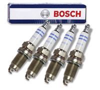 Kit 4 Candele Accensione BOSCH per Hyundai i10 1.2 LPG i20 1.2 LPG