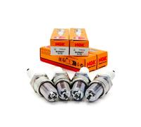 KIT 4 CANDELE ALFA 75 /ALFETTA /GIULIETTA /GIULIA / 33 3 PUNTE NGK BUR6ET