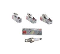 NGK Candela accensione 91629 Elettrodo centrale - iridio 1 Elettrodo di massa schermato/a 1 kOhm con sede-tenuta piatta Attacco/Raccordo-SAE fisso Apertura chiave: 16 mm Lunghezza filettatura: 19,0mm