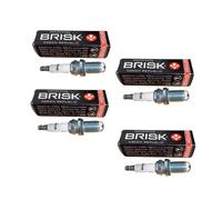 Kit 4 Candele Brisk (2p) Compatibile Per OPEL Astra 1.400 52-55-66kW Mot. X14XE