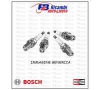 KIT 4 CANDELE FIAT PUNTO/ PANDA/ STILO /SEICENTO - LANCIA YPSILON