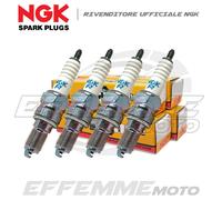 Kit 4 Candele HONDA CBR 900 RR Fireblade 919 cc 1996 1997 1998 1999 (NGK CR9EH-9