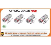 KIT 4 CANDELE KAWASAKI ZX-10R 1000 NINJA 2008 2009 2010 (NGK IRIDIUM CR9EIA-9)