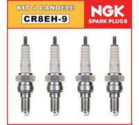 KIT 4 CANDELE NGK CR8EH-9 PER HONDA CBF 1000 2007 2008 2009 2012 PER MOTO HONDA