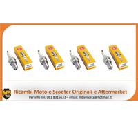 KIT 4 CANDELE NGK DPR8EA-9 PER HONDA TRANSALP 650 XL V 2004 2005 2006