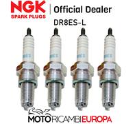KIT 4 CANDELE NGK DR8ES-L SUZUKI GV 1200 GL 1200 1986