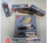 KIT 4 Candele NGK Iridium Premium IKR9J8 500/595/695/Grande Punto Abarth