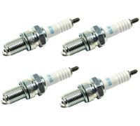 KIT 4 CANDELE NGK JR9B ORIGINALE SUZUKI GSX F (GR78A) 750 1989-1997