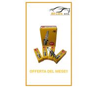 KIT 4 CANDELE NGK ZKR7A10 FIAT PANDA YPSILON 312 NEW 500 G. PUNTO EVO 8 V.