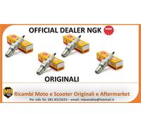 KIT 4 CANDELE ORIGINALI NGK CR9E PER KAWASAKI ZZR 1200 2002 2003 2004 2005