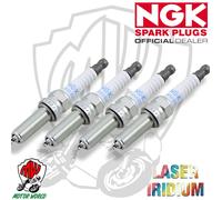 KIT 4 CANDELE SPARK PLUG NGK LASER IRIDIUM CRF 1000 L 2018 Africa Twin Adventure
