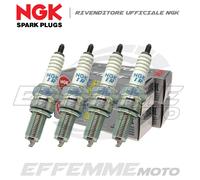 Kit 4 Candele SUZUKI DL V-Strom 650 2012 2013 Con/Senza ABS NGK IRIDIUM CR8EIA-9