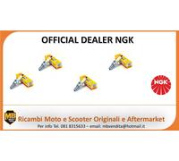 KIT 4 CANDELE YAMAHA FZS FAZER 600 1998 NGK CR8E