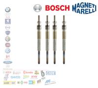 KIT 4 CANDELETTA CITROEN C5 FIAT ULYSSE LANCIA PHEDRA PEUGEOT 407 062900080304