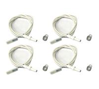 Kit 4 candelette accensione elettronica cucina piano cottura Nardi 30 mm + molla